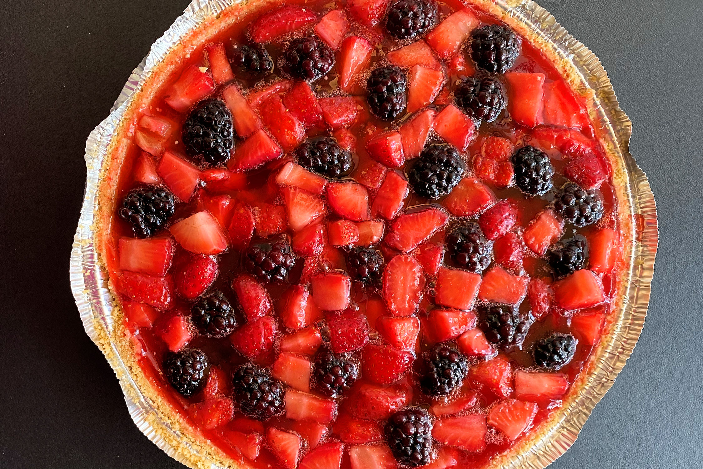 Fresh Strawberry Raspberry Pie Recipe